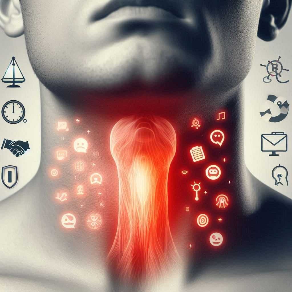 Relation Between Stress, Anxiety, and Your Throat